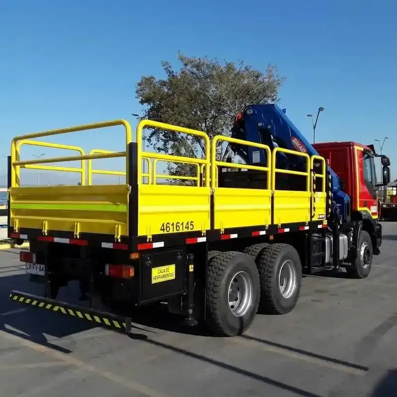 CAMION PLUMA 6 TON-IVECO-TRAKK 380 GRU PM32